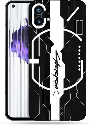 SkinoMania Nothing-Phone(1) Mobile Skin(B&W Black Cyber)