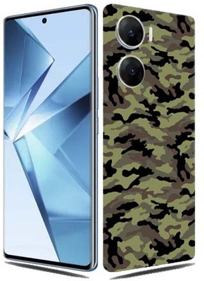 TJ CREATION vivo v23e, Camo Military Green, VIVO V23 Mobile Skin(Ultra Super Camo Military Green Skin With High Matte Finish.)