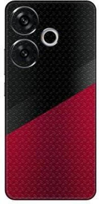 Vcare GadGets Poco F6 (5G) Mobile Skin(Red & Black)
