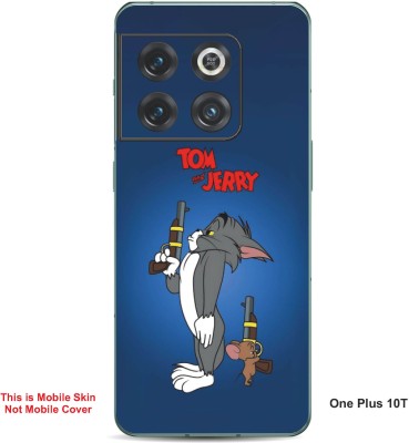 VYBE The Smart Choice One Plus 10T Tom & Jerry Embossed Mobile Skin(Fun Blue 25)