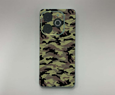 BUGGU INFINIX SMART 8 Mobile Skin(black and green)