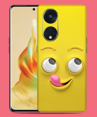 SkinoMania Oppo Reno 8T 5G Mobile Skin(Multicolor Funny-cartoon)