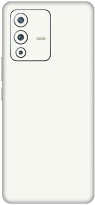 Vcare GadGets White Glossy vivo V23 Pro 5G Mobile Skin(White Glossy)