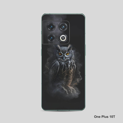 VYBE The Smart Choice One Plus 10T Owl Mobile Skin Mobile Skin(Charcoal Grey 15)