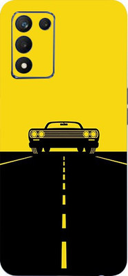 AsSkin Realme 9 5G Se Mobile Skin(Ultra Super Retro Car Matte Finish With High Matte Finish,)