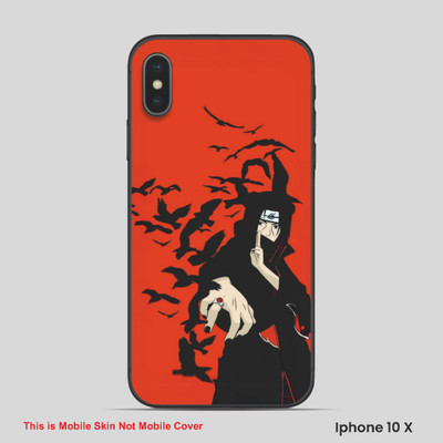 VYBE The Smart Choice iPhone 10X Horror Mobile Skin(Grapefruit 3)