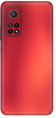 Vcare GadGets Mi 10 T 5G Mobile Skin(Shining Mirror Red)