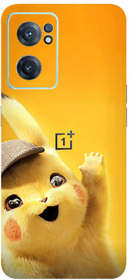 AsSkin One Plus Nord ce2 5g, one plus nord ce2 5g, One Plus Mobile Skin(Ultra Super Baby Pikachu With High Matte Finish .Skin..)
