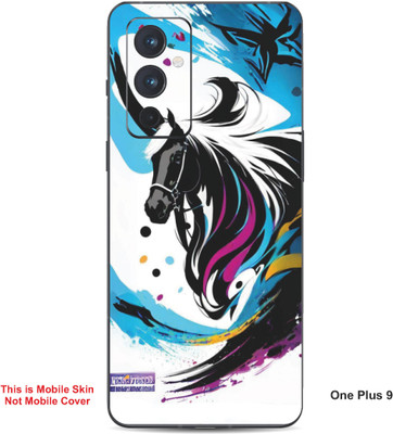 VYBE The Smart Choice One Plus 9 Horse Embossed Mobile Skin(Concord 25)