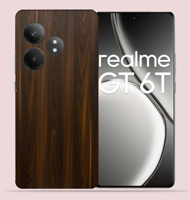 OggyBaba Realme GT 6T 5g Mobile Skin(Mahogany-Wood)