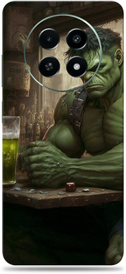 SkinoMania Realme Narzo 70x 5G Premium Vinyl Mobile Skin (Multicolor) Mobile Skin(Hulk having a drink)