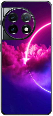 FCS OnePlus 11 5G Printed Back Skin: Sky Red Mobile Skin(Sky Red Skin)