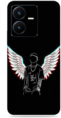 WeCre8 Skin's Vivo Y22 Mobile Skin(Angel Multicolor Mobile Skin With Cleaning Wipe)