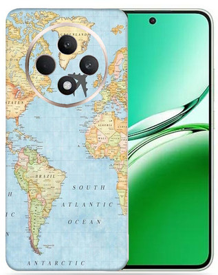 OggyBaba OggyBaba Oppo Reno 12f Mobile Skin(Word Map)