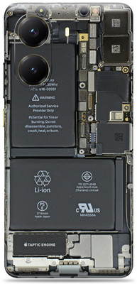 SkinoMania POCO X7 Pro 5G Premium Vinyl Mobile Skin (Multicolor) Mobile Skin(iPhone-X)