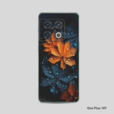 VYBE The Smart Choice One Plus 10T Pattern Mobile Skin Mobile Skin(Dark Grey Blue 15)