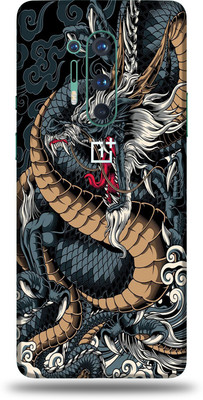 AsSkin Oneplus 8Pro Mobile Skin(Dragon Snake Skin With Glossy Matte Finish.)