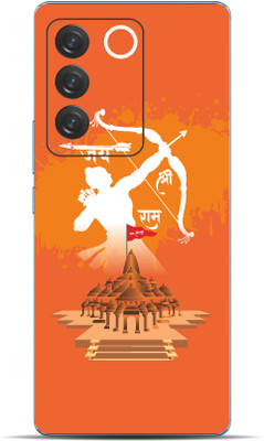 VYBE Vivo 27 Shree Ram Mobile Skin Mobile Skin(Sandy Brown 30)