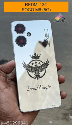 coverbell REDMI 13C 5G, POCO M6 5G, devil eagle Mobile Skin(Gold)