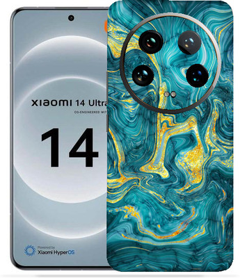 OggyBaba Xiaomi 14 ultra Mobile Skin(Golden Lava)