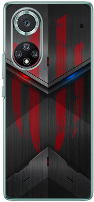 FCS Huawei nova 9 Printed Back skin Mobile Skin(Red Magic Texture)