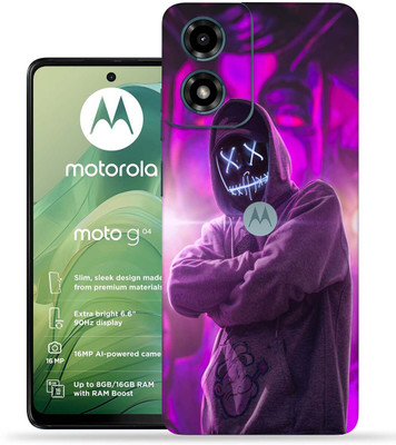 OggyBaba Moto G04 Mobile Skin(Cool Hacker)