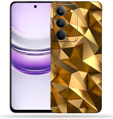 OggyBaba OggyBaba Realme 14x 5g Mobile Skin(Golden-poly)