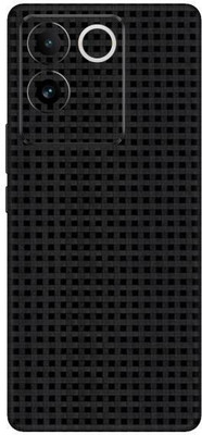 Vcare GadGets Vivo T2 Pro 5G Mobile Skin(Black Mosaic)