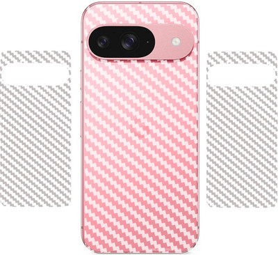 SHIVATRIX GOOGLE PIXEL 9::, 3D CARBON FIBER ULTRA THIN BACK LAMINATION, (PACK OF 2) Mobile Skin(Transparent)