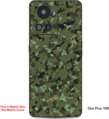 VYBE The Smart Choice One Plus 10R Camouflage Embossed Mobile Skin(Pickled Bluewood A9)