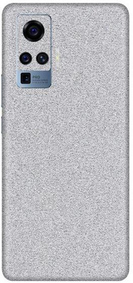 Vcare GadGets Vivo X50 Pro Mobile Skin(Glitter Silver 1)