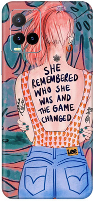 wrap craft VIVO Y33T Premium Vinyl Mobile Skin(Multicolor)