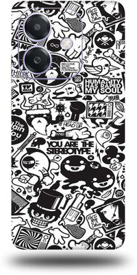 Mclaxa OPPO A3x 5g Mobile Skin(Doodle Art)