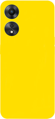 TJ CREATION OPPO A78 5G Mobile Skin(Ultra Super Yellow Matte Skin With High Matte Finish.)