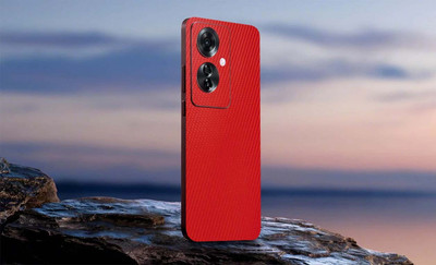 BUGGU OPPO F25 Pro 5G Mobile Skin(Red)