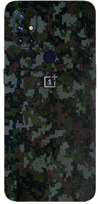 BugguSkin OnePlus Nord N10 5G Mobile Skin(Ultra Super Camouflage Military Digital Skin With High Matte Finish.)