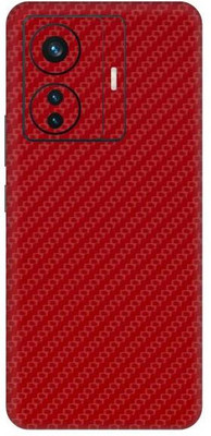 Vcare GadGets T1 Pro 5G Mobile Skin(Fiber Carbon Red)