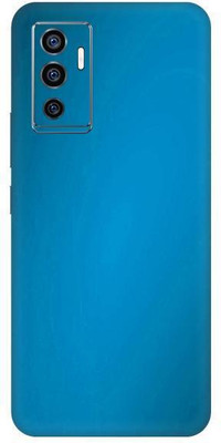 Vcare GadGets Y75 Metallic Light Blue Shining Back Side Premium Mobile Skin(Metallic Light Blue Shining)