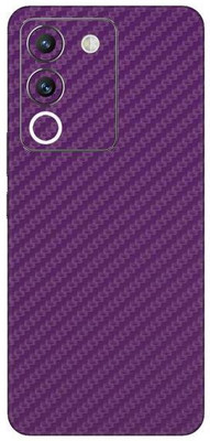Vcare GadGets Vivo Y200 5G Mobile Skin(Fiber Carbon Purple)