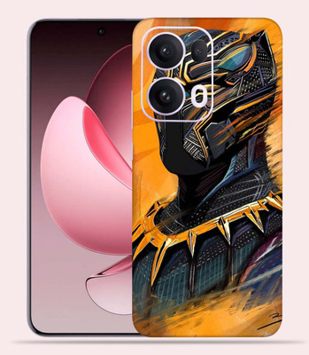 OggyBaba OggyBaba Oppo Reno 13 pro Mobile Skin(Golden-Panther)