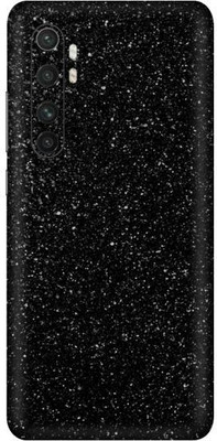 Vcare GadGets Mi Note 10 Lite Mobile Skin(Glitter Black)