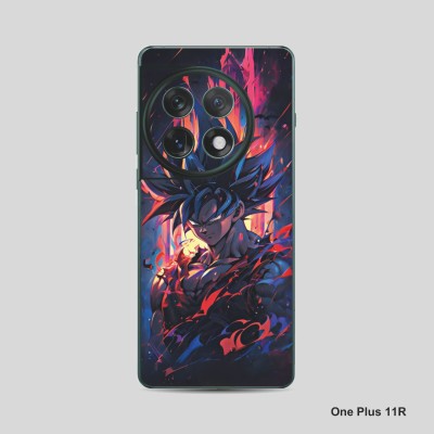 VYBE The Smart Choice One Plus 11R Goku Mobile Skin Mobile Skin(Deep Rose 18)