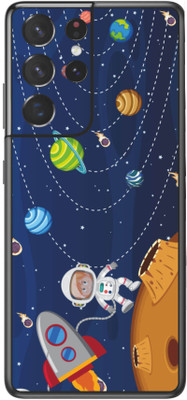 VYBE The Smart Choice galaxy s21 ultra Space Mobile Skin Mobile Skin(Black 289)