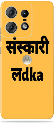 WeCre8 Skin's motorola edge 50 pro Premium Vinyl Mobile Skin (Multicolor) Mobile Skin(sarkari-Noukari)