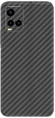 Vcare GadGets Fiber Carbon Gun Metal vivo Y21 T Mobile Skin(Fiber Carbon Gun Metal)
