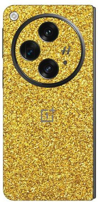 Vcare GadGets OnePlus Open 5G Mobile Skin(Gold Glitter)