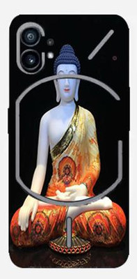 TJ CREATION NOTHING PHONE 1 Mobile Skin(Ultra Super Lord Buddha Skin With High Matte Finish.)