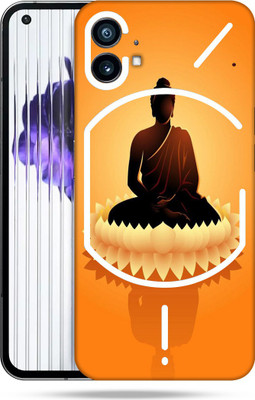 SkinoMania Nothing-Phone(1) Mobile Skin(Multicolor Meditation Buddha)