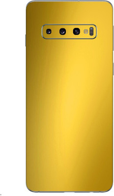 Vcare GadGets Samsung Galaxy S10 Plus Mobile Skin(Gold)