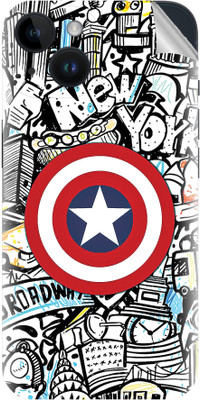 Snooky Apple Iphone 14 Plus Mobile Skin(White)